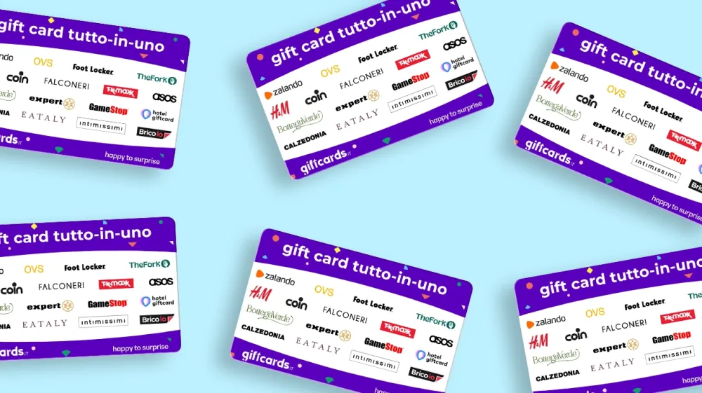 Gift Card Tutto-in-Uno